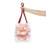 Floral Tote Bag, Watercolor Flower Shopping Bag, Eco-Friendly Gift, Spring Accessory, Reusable Grocery Tote, Mother's Day Present - Image 8