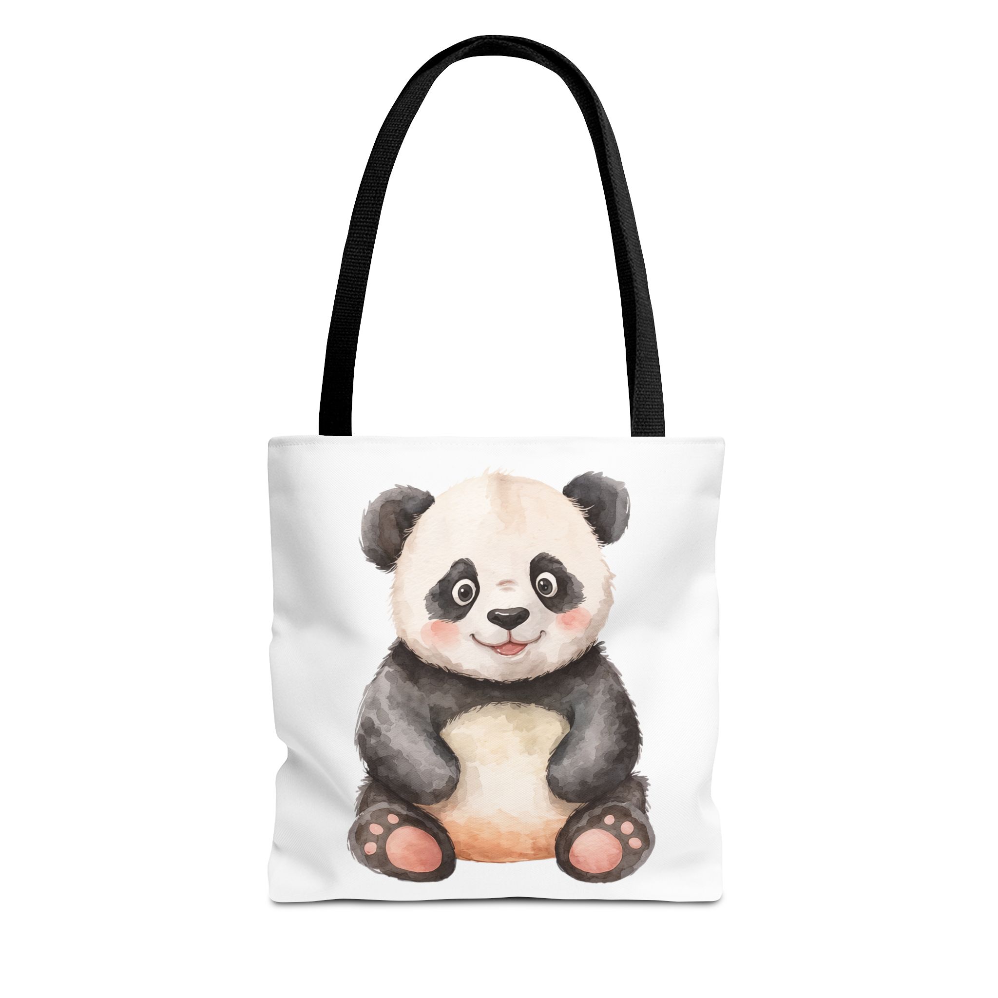 10075554446835123891_2048.jpeg Adorable Panda Tote Bag, Cute Tote for Shopping, Beach, Gifts, Animal Lover Accessories, Eco-Friendly Reusable Bag - Image 1