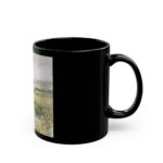 Nature-Inspired Black Mug, Rustic Coffee Cup, Gift for Nature Lovers, Home Decor, Cozy Vibes, 11oz or 15oz - Image 2