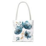 Floral Tote Bag | Watercolor Flower Design | Stylish Reusable Shopping Bag | Perfect for Gifts, Everyday Use, or Beach Trips - Image 10