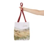 Scenic Landscape Tote Bag, Eco-friendly Bag, Gift for Nature Lovers, Travel Bag, Outdoor Tote, Art Print Bag - Image 8