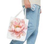 Floral Tote Bag, Watercolor Flower Shopping Bag, Eco-Friendly Gift, Spring Accessory, Reusable Grocery Tote, Mother's Day Present - Image 11