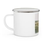 Nature-Inspired Enamel Camping Mug, Adventure Mug, Nature Lover Gift, Camping Accessory, Travel Mug, Outdoor Enthusiast Gift - Image 3