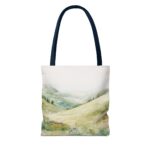 Serene Landscape Tote Bag - Eco-Friendly Canvas, Reusable Shopping Bag, Gift for Nature Lovers, Stylish Travel Accessory, Perfect for [...] - Image 18