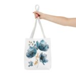 Floral Tote Bag | Watercolor Flower Design | Stylish Reusable Shopping Bag | Perfect for Gifts, Everyday Use, or Beach Trips - Image 12