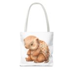 Adorable Pangolin Tote Bag, Cute Animal Bag, Eco-Friendly Shopping Tote, Gift for Animal Lovers, Beach Bag - Image 10