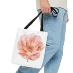 Floral Tote Bag, Chic Floral Shopping Bag, Eco-Friendly Gift, Perfect for Mother's Day, Everyday Use, Artful Carryall, Stylish Handbag - Image 3