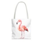 Chic Flamingo Tote Bag, Beach Bag, Shopping Tote, Eco-Friendly Bag, Summer Accessory, Gift for Flamingo Lovers - Image 9