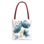 Floral Tote Bag | Watercolor Flower Design | Stylish Reusable Shopping Bag | Perfect for Gifts, Everyday Use, or Beach Trips - Image 5