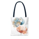 Floral Tote Bag - Colorful Art Print, Eco-Friendly Shopping Bag, Gift for Her, Beach Bag, Everyday Use, Mother's Day Gift - Image 18