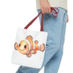 Adorable Clownfish Tote Bag, Cute Beach Bag, Fun Gift for Fish Lovers, Ocean-Themed, Lightweight Shopping Tote, Summer Accessory - Image 7