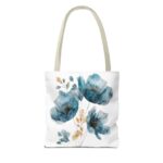Floral Tote Bag | Watercolor Flower Design | Stylish Reusable Shopping Bag | Perfect for Gifts, Everyday Use, or Beach Trips - Image 14