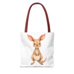 Cute Kangaroo Tote Bag, Animal Lover Bag, Reusable Shopping Tote, Fun Gift for Kids, Eco-Friendly Bag - Image 6