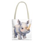 Adorable Rhino Tote Bag - Kid's Accessory, Eco-Friendly Gift, Animal Lover Tote, Fun For Birthdays, Everyday Carry - Image 13