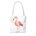 Chic Flamingo Tote Bag, Beach Bag, Shopping Tote, Eco-Friendly Bag, Summer Accessory, Gift for Flamingo Lovers - Image 10
