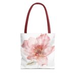Floral Watercolor Tote Bag, Eco-Friendly Shopping Bag, Beach Bag, Gift for Her, Floral Gift - Image 5