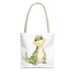 Cute Dinosaur Tote Bag | Eco-Friendly Shopping, Kids' Gift, Beach Bag, Animal Lover, Whimsical Art - Image 13