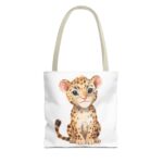 Cute Leopard Tote Bag, Stylish Shopping Bag, Animal Lover Gift, Eco-Friendly Tote, Kids' Accessories, Pet Carry Bag - Image 13