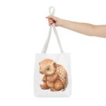 Adorable Pangolin Tote Bag, Cute Animal Bag, Eco-Friendly Shopping Tote, Gift for Animal Lovers, Beach Bag - Image 12