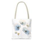 Floral Tote Bag - Stylish AOP Bag for Everyday Use, Perfect for Shopping, Travel, Beach Days, or Gifts - Image 14
