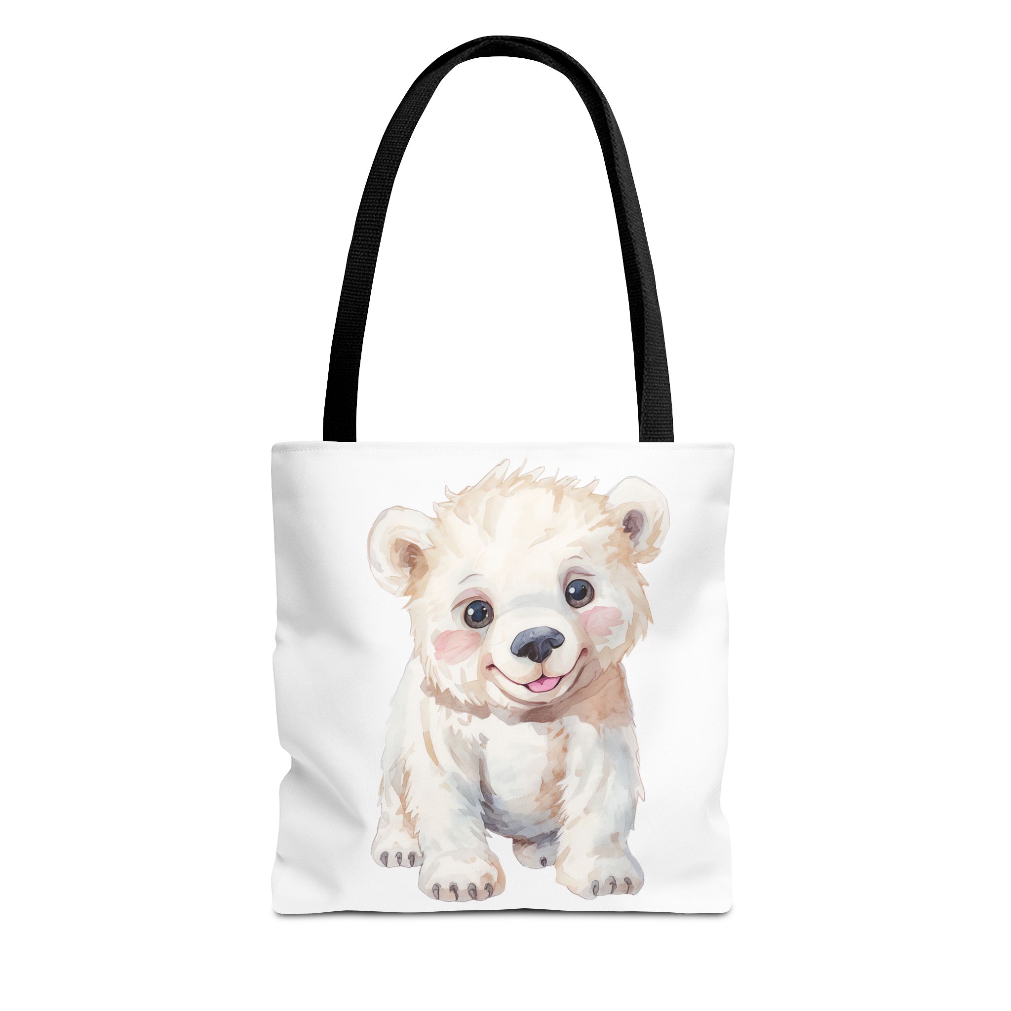 1259891967932253334_2048.jpeg Adorable Cub Tote Bag | Cute Animal Lover Gift | Eco-Friendly Shopping Bag, Mother's Day Gift, Birthday Present, Fun Casual Accessory - Image 1