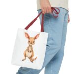 Cute Kangaroo Tote Bag, Animal Lover Bag, Reusable Shopping Tote, Fun Gift for Kids, Eco-Friendly Bag - Image 7