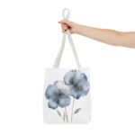 Chic Floral Tote Bag, Stylish Shopping Tote, Versatile Everyday Bag, Perfect Gift for Her, Ideal for Mother's Day, Beach Outing, Travel - Image 12