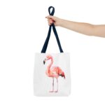 Chic Flamingo Tote Bag, Beach Bag, Shopping Tote, Eco-Friendly Bag, Summer Accessory, Gift for Flamingo Lovers - Image 20