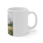 Serene Mountain Landscape Mug, Nature Lover Gift, Coffee Cup, Hiking, Relaxation, Home Decor, Garden Inspiration - Image 3