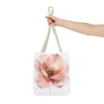 Floral Tote Bag - Stylish Reusable Shopping Bag, Eco-Friendly Tote, Gift for Her, Floral Design, Perfect for Spring - Image 16