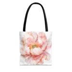 Floral Tote Bag, Watercolor Flower Shopping Bag, Eco-Friendly Gift, Spring Accessory, Reusable Grocery Tote, Mother's Day Present