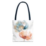Floral Tote Bag - Colorful Art Print, Eco-Friendly Shopping Bag, Gift for Her, Beach Bag, Everyday Use, Mother's Day Gift - Image 17