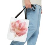 Floral Tote Bag, Chic Bag for Grocery, Beach, Travel, Gift for Her, Mother's Day, Spring Accessory, Eco-Friendly Shopping - Image 3