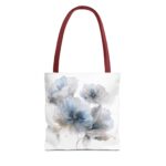 Elegant Floral Tote Bag, Summer Picnic Bag, Mother's Day Gift, Shopping Tote, Boho Style Bag, Eco-Friendly Carryall - Image 5