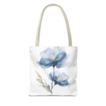 Floral Tote Bag, AOP, Boho Chic, Everyday Carry, Gift for Her, Shopping Bag, Beach Bag, Mother's Day, Spring Style, Eco-Friendly - Image 14