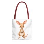Cute Kangaroo Tote Bag, Animal Lover Bag, Reusable Shopping Tote, Fun Gift for Kids, Eco-Friendly Bag - Image 5
