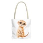 Cute Meerkat Tote Bag - Animal Lover Gift, Reusable Shopping Bag, Eco-Friendly Tote, Adorable Animal Art, Everyday Use - Image 13