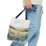 Serene Landscape Tote Bag, Nature Lover's Shopping Bag, Eco-Friendly Gift, Daily Use Handbag, Boho Style Tote - Image 19