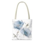 Elegant Floral Tote Bag, Stylish Beach Bag, Gift for Her, Eco-Friendly Shopping Tote, Blooming Floral Design - Image 22