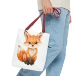 Adorable Fox Tote Bag - Cute Animal Lover Gift, Eco-Friendly Shopping, Everyday Use, Kids and Adults, Birthday, Gifts - Image 7