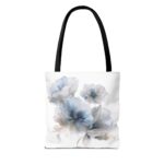 Elegant Floral Tote Bag, Summer Picnic Bag, Mother's Day Gift, Shopping Tote, Boho Style Bag, Eco-Friendly Carryall - Image 2