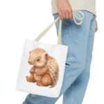Adorable Pangolin Tote Bag, Cute Animal Bag, Eco-Friendly Shopping Tote, Gift for Animal Lovers, Beach Bag - Image 15