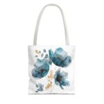 Floral Tote Bag | Watercolor Flower Design | Stylish Reusable Shopping Bag | Perfect for Gifts, Everyday Use, or Beach Trips - Image 9