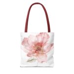 Floral Watercolor Tote Bag, Eco-Friendly Shopping Bag, Beach Bag, Gift for Her, Floral Gift - Image 6
