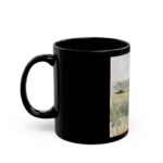 Nature-Inspired Black Mug, Rustic Coffee Cup, Gift for Nature Lovers, Home Decor, Cozy Vibes, 11oz or 15oz - Image 3