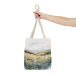Serene Landscape Tote Bag, Nature Lover's Shopping Bag, Eco-Friendly Gift, Daily Use Handbag, Boho Style Tote - Image 16