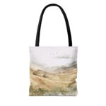 Scenic Landscape Tote Bag, Eco-friendly Bag, Gift for Nature Lovers, Travel Bag, Outdoor Tote, Art Print Bag - Image 2