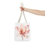 Floral Tote Bag, Artistic Tote, Summer Bag, Gift for Her, Eco-Friendly Bag, Everyday Shopping - Image 16