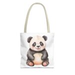 Adorable Panda Tote Bag, Cute Tote for Shopping, Beach, Gifts, Animal Lover Accessories, Eco-Friendly Reusable Bag - Image 13