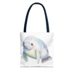 Cute Manatee Tote Bag, Eco-Friendly Shopping Bag, Beach Bag, Gift for Animal Lovers, Reusable Grocery Tote, Cute Pet Lover Accessory - Image 17